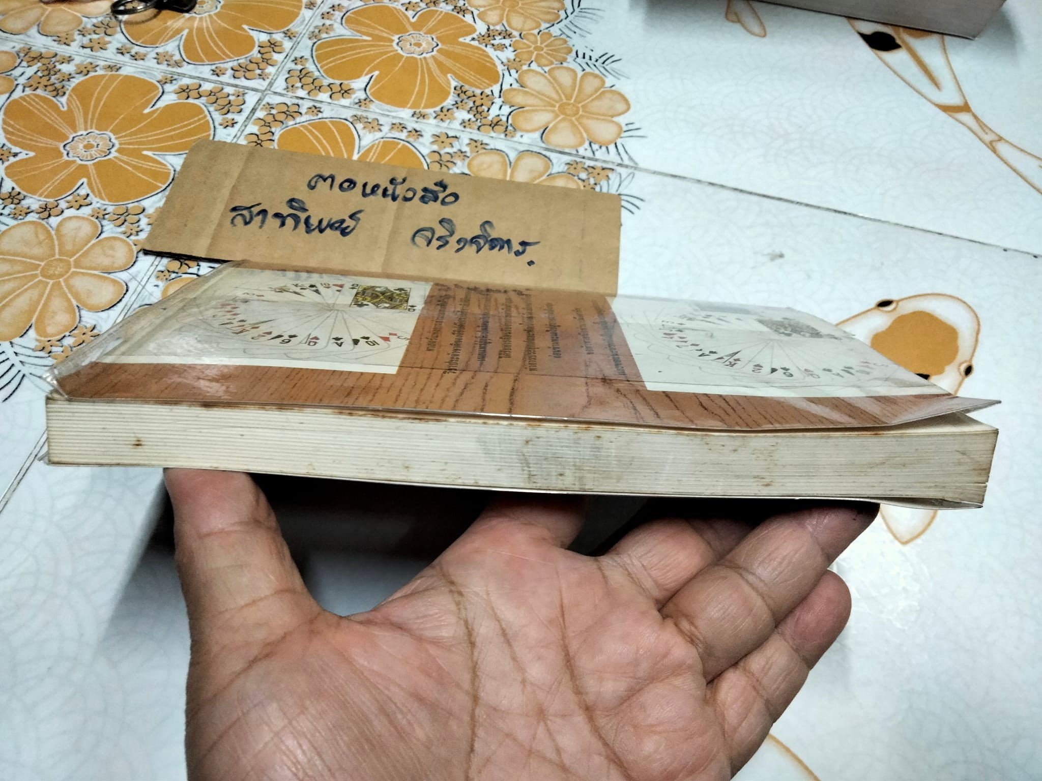 เปิดไพ่ทำนายโชค - พาลาภ ภัทรมาศ เรียบเรียง **สินค้าหมด**