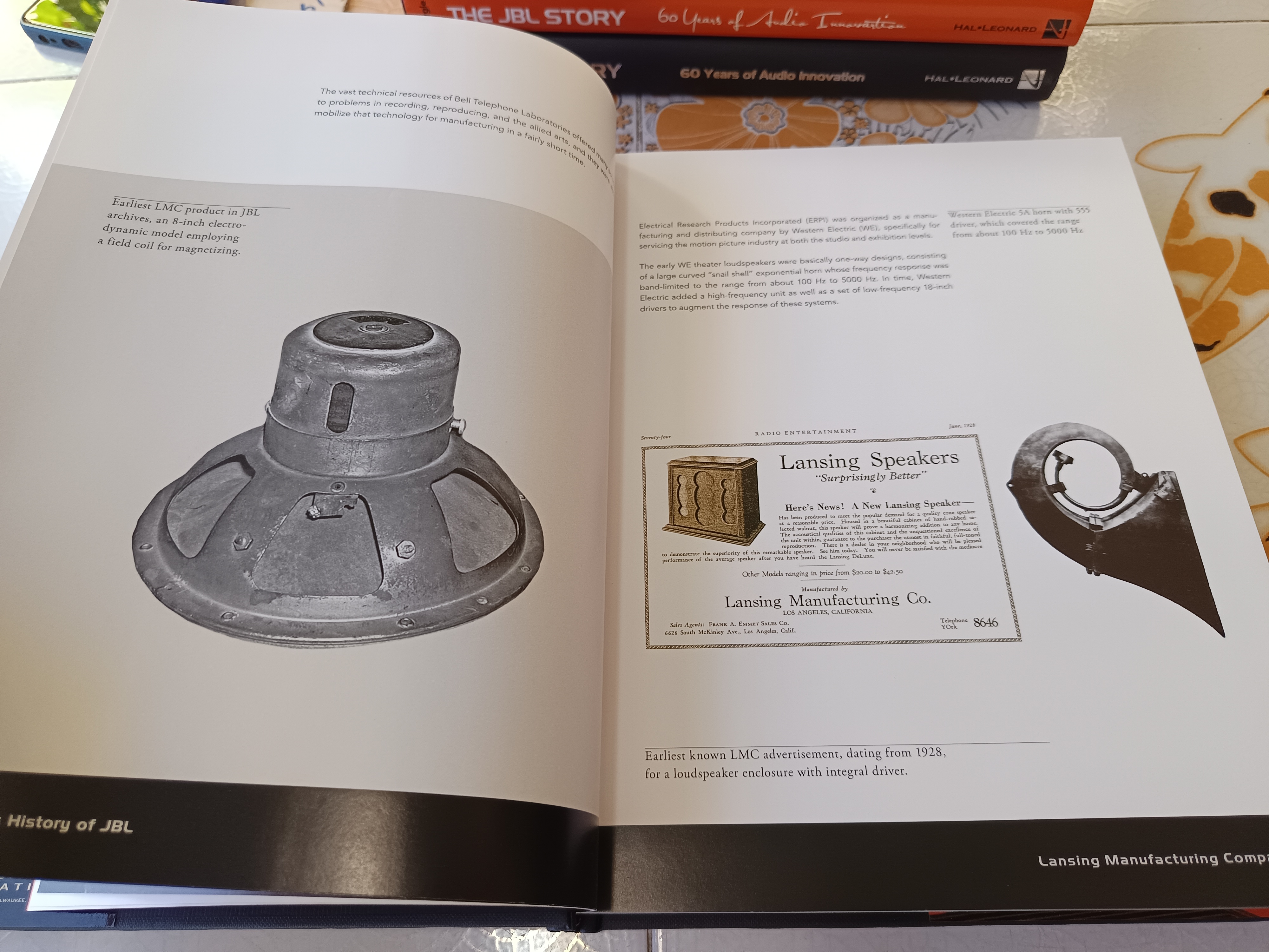 The JBL Story, book 60 𝚈𝚎𝚊𝚛𝚜 𝙾𝚏 𝙰𝚞𝚍𝚒𝚘 𝙸𝚗𝚗𝚘𝚟𝚊𝚝𝚒𝚘𝚗- 𝘉𝘺.𝘑&