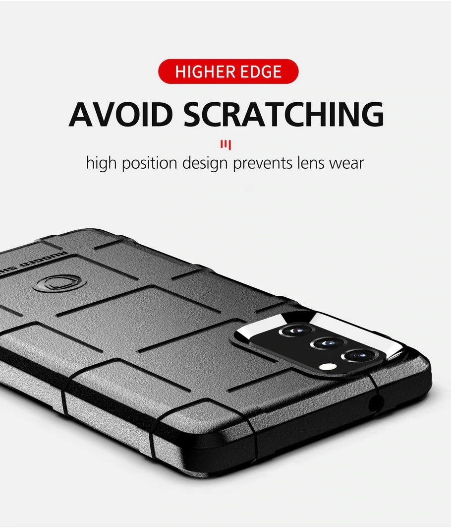 Case Samsung Galaxy S20 FE / S20 FE 5G #เคสฝาหลัง Rugged Shield Series Soft Silicone Shock Absorption Matte กันกระแทก