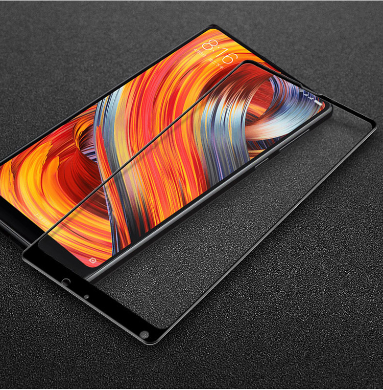 ฟิล์มกระจกนิรภัย Xiaomi Mi Mix 2 IMAK แบบเต็มจอฟิล์มคุณภาพดี