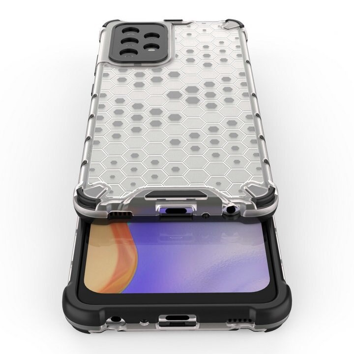 เคส Samsung Galaxy A53 5G #เคสฝาหลังกันกระแทก Honeycomb Shock Absorber TPU + PC + Silicone Hybrid