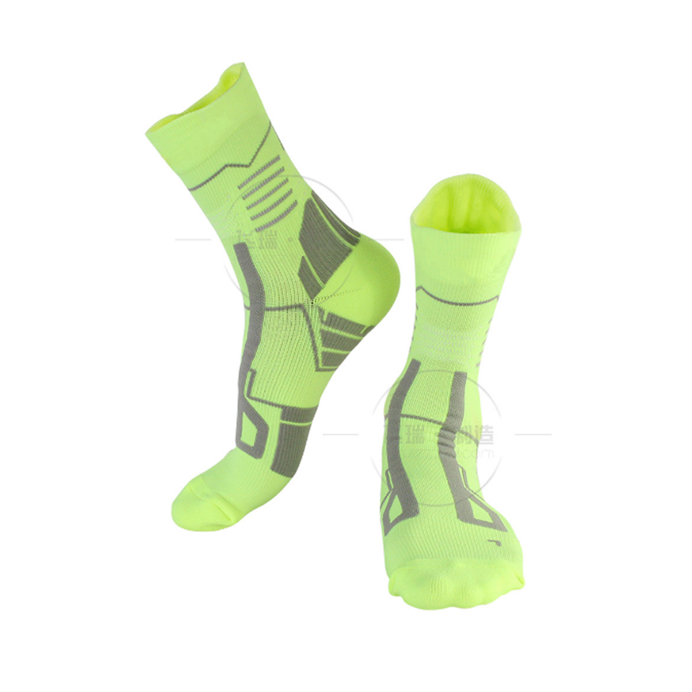 ถุงเท้าวิ่งข้อสั้นเหนือตาตุ่ม สำหรับวิ่งมาราธอน หนานุ่มใส่สบายระบายอากาศดี (N16)