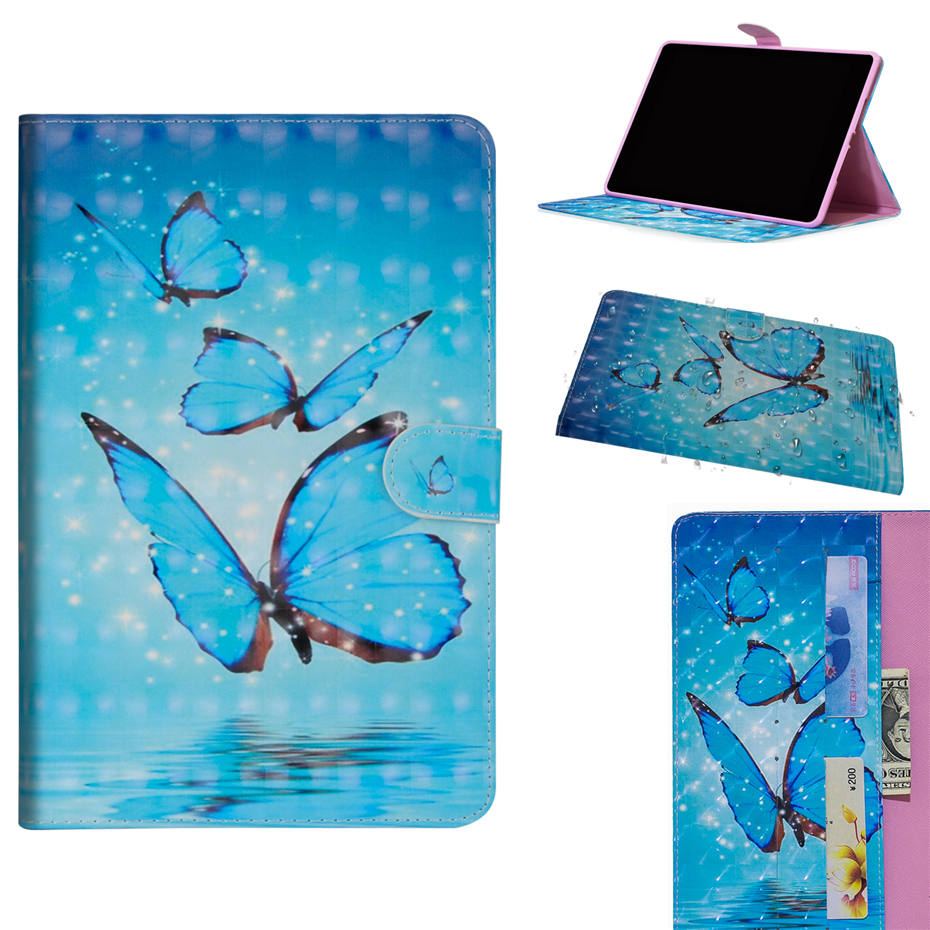 Case Huawei MediaPad M5 Lite 8 #เคสฝาพับหนัง PU พิมพ์ลวดลาย Light Spot Decor Patterned Printing Smart Leather
