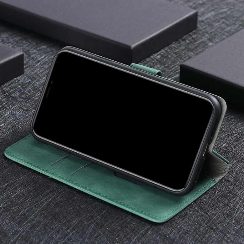 Case OnePlus Nord#เคสฝาพับแบบกระเป๋าสตางค์หนัง PU มีช่องใส่บัตร Leather Wallet Card Holder Phone Cover