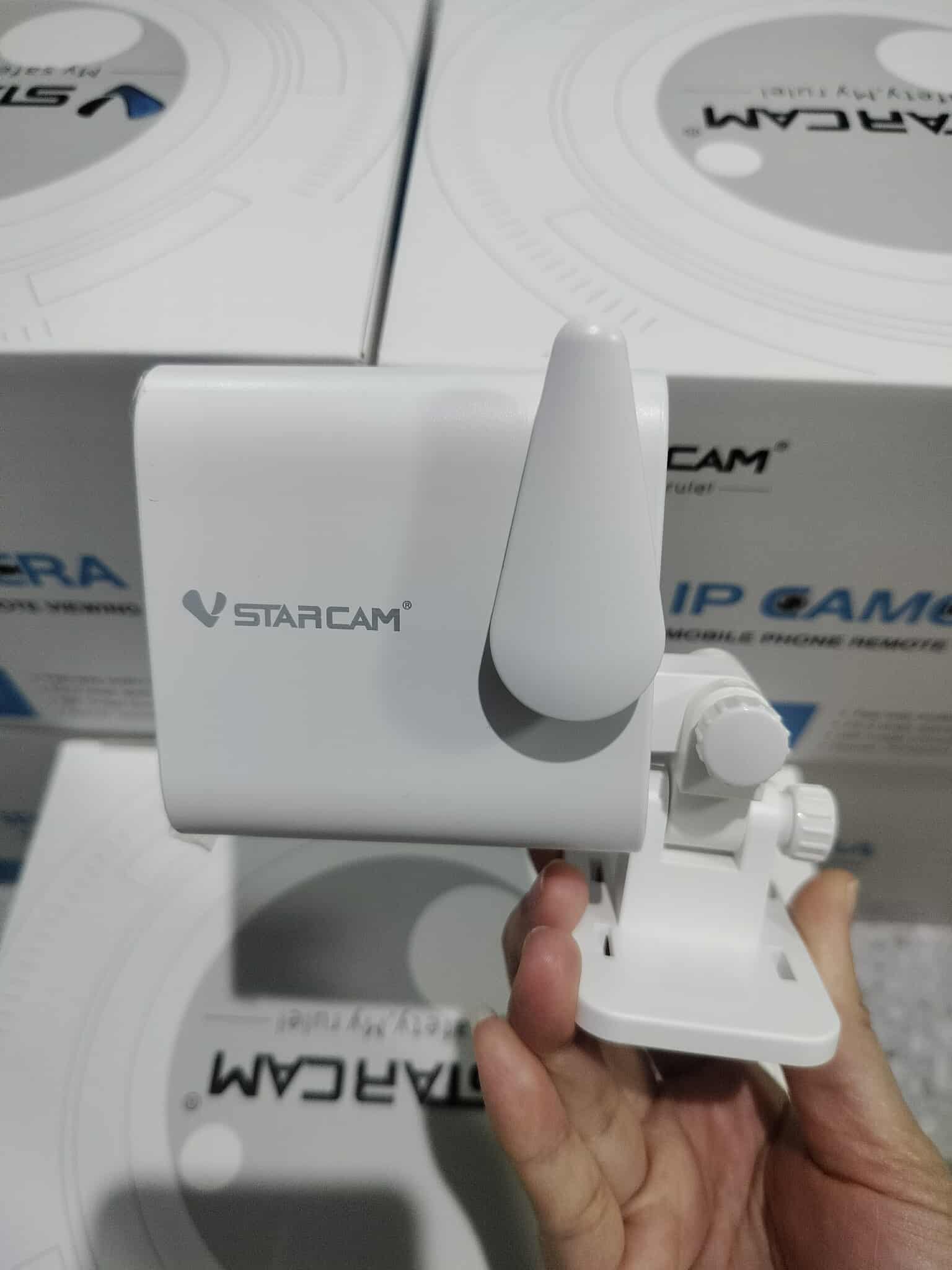 Vstarcam Vstarcam กล้องวงจรปิดภายนอก รุ่นCS5 คมชัด2ล้านพิกเซล ภาพคมชัดทั้งกลางวันกลางคืน มีWIFIในตัว ขาว