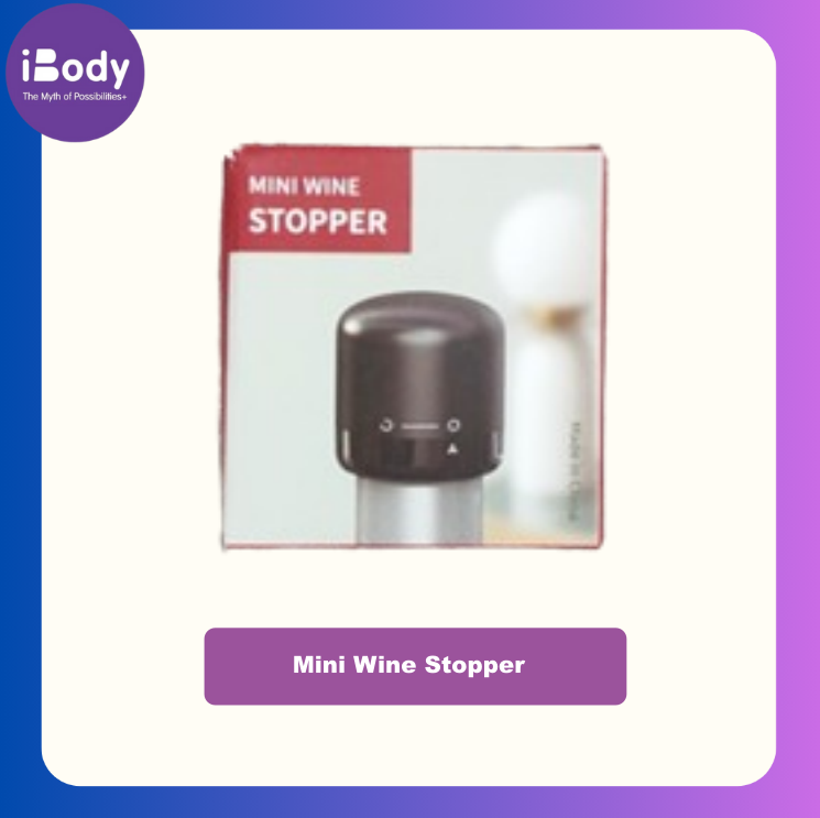 Sunwuun® Mini Wine Stopper จุกไวน์ จุกปิดขวดไวน์