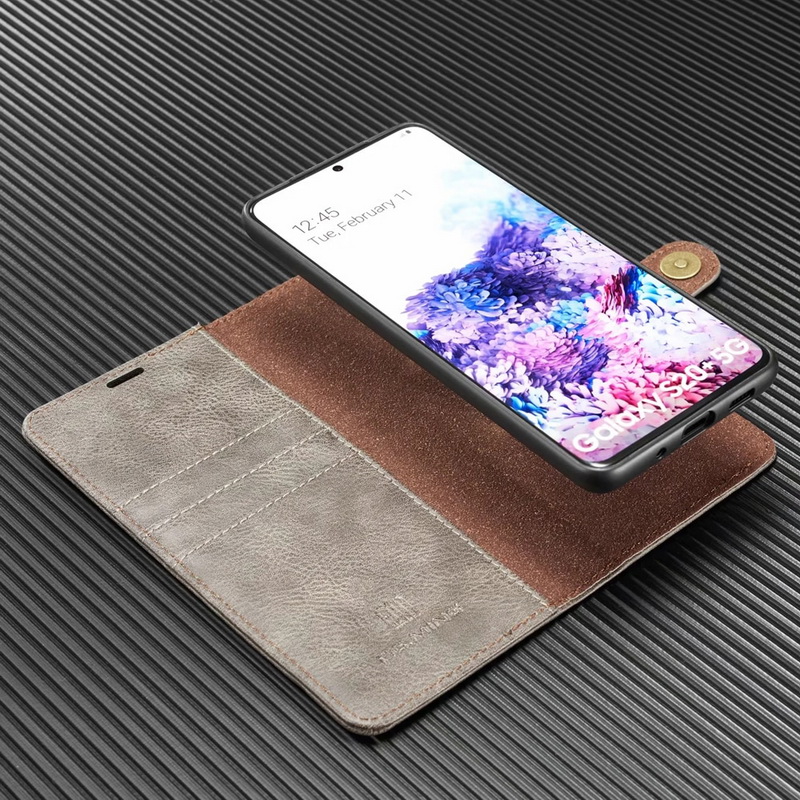 Case Huawei Mate 40 Pro#เคสฝาพับสไตล์กระเป๋าสตางค์แบบแยกส่วน DG.MING Detachable 2-in-1 Wallet Split Leather