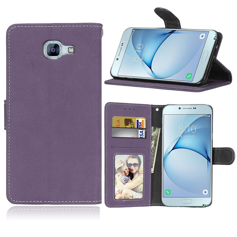 Case Samsung Galaxy C9 Pro #เคสฝาพับสไตล์กระเป๋าสตางค์ Matte Wallet Leather