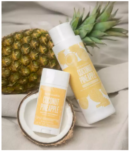 (Pre Order) Schmidt's® Natural Deodorant Sensitive Skin Formula Coconut Pineapple 3.25 oz (92g) ผลิตภัณฑ์ระงับกลิ่นกายจากธรรมชาติ สูตรบำรุงผิวบอบบาง กลิ่นสับปะรดและมะพร้าว