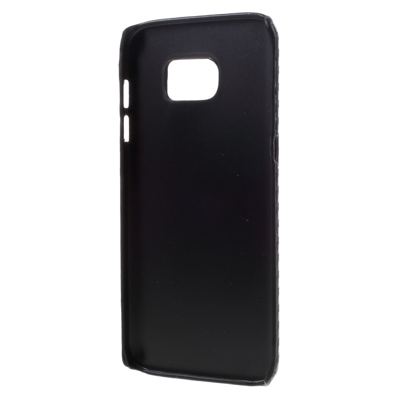 Case S7 Edge เคสคาร์บอนไฟเบอร์หนังเคลือบพลาสติก