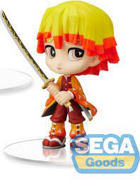 Demon Slayer Zenitsu Agatsuma Tip'n'Pop 4.5" Figure SEGA Japan Import