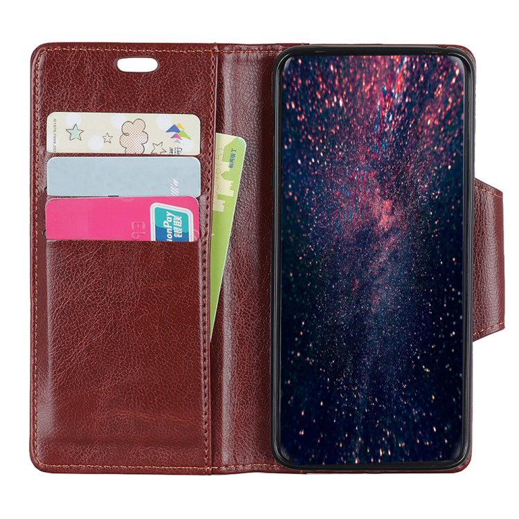 เคส Xiaomi Redmi Note 6 Pro #เคสฝาพับหนัง PU แบบกระเป๋าสตางค์ Textured PU Leather Wallet