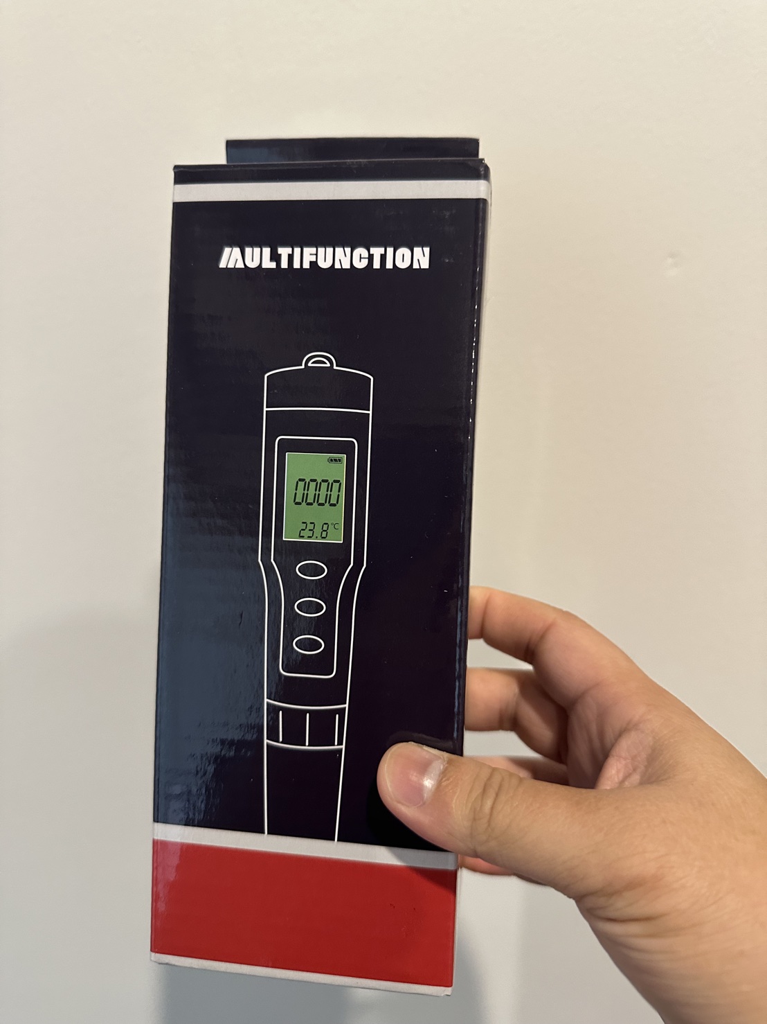 7 in 1 PH TDS EC Salinity ORP S. IP67 Water Quality Tester