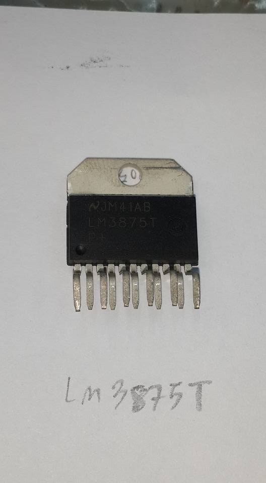ขาย LM3875T หลังเหล็ก IC ไอซี ขยายเสียง ยี่ห้อเนชั่นแนล NATIONAL LM3875 ราคา ตัวล่ะ . บาท