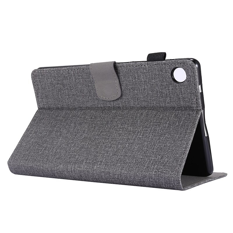เคส Huawei MatePad T8 8 นิ้ว KOB2-L09 Kobe2-L03 KOB2-W09 #เคสฝาพับผิวเคลือบ Cloth Coated Leather Stand Flip