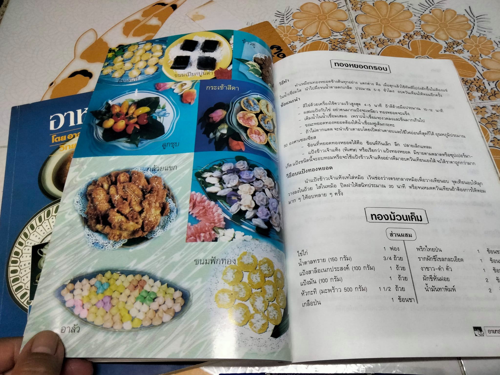 อาหาร-ขนม เล่ม 1-2 โดยอาจารย์เสริมพร สาตรพันธุ์ - แห่งวิทยาลัยสารพัดช่างพระนคร **สินค้าหมด**