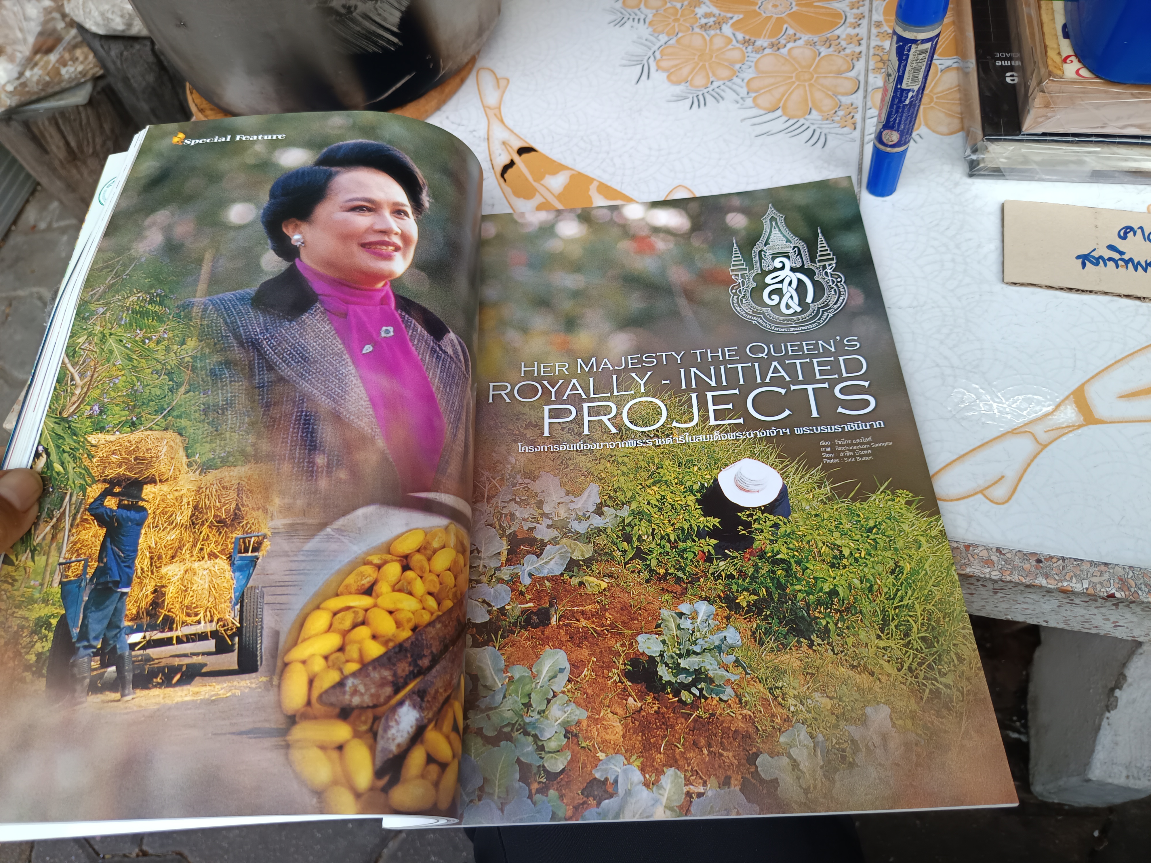 นิตยสารกินรี Kinnaree/ ปีที่ 21 ฉบับที่ 8 August 2004 / แม่หลวงแห่งแผ่นดิน