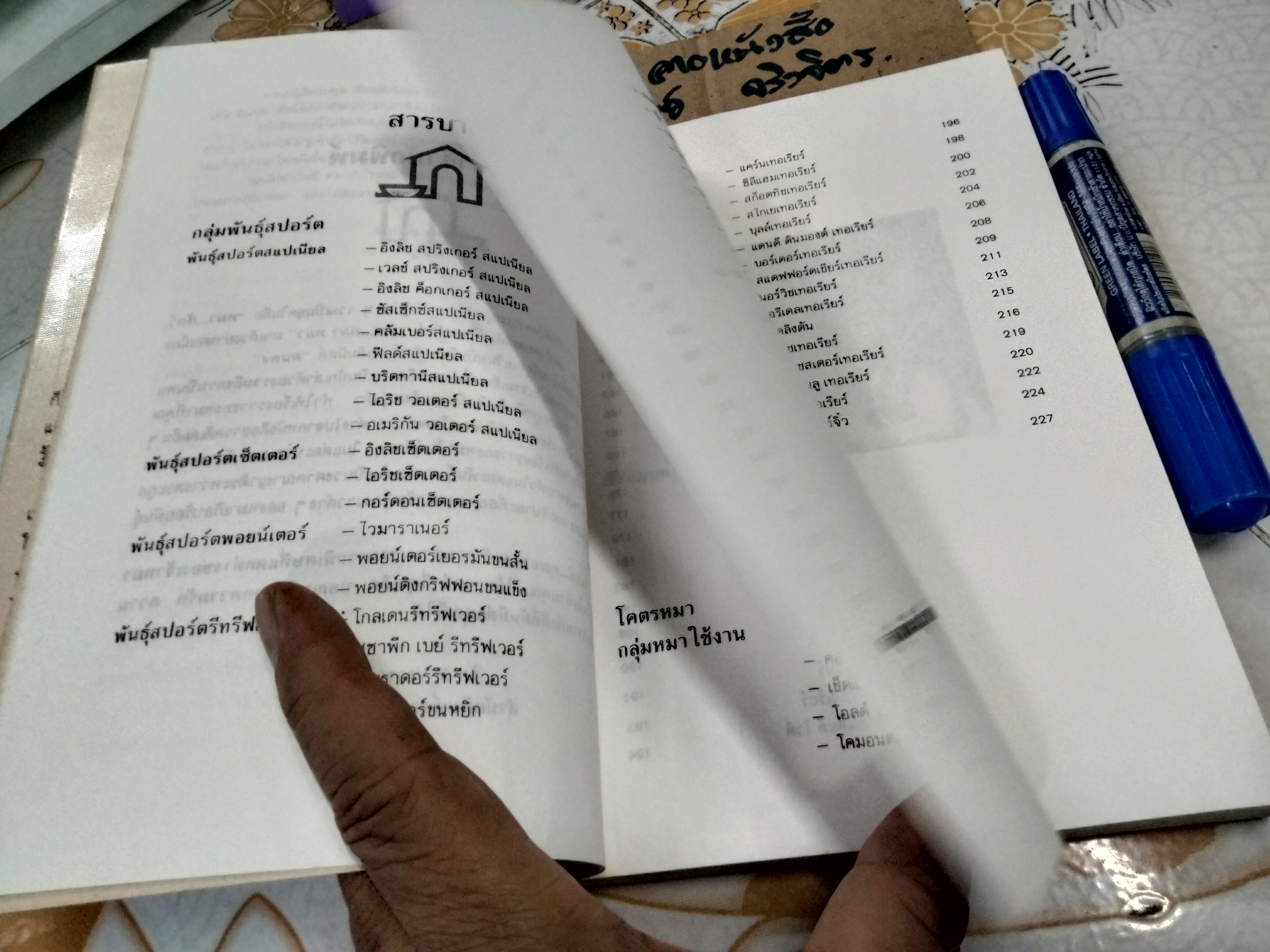 หมา...สัตว์เลี้ยงแสนรัก โดย จําเนียร เหมะรัต , พิมพ์ครั้งแรก พ.ศ 2534