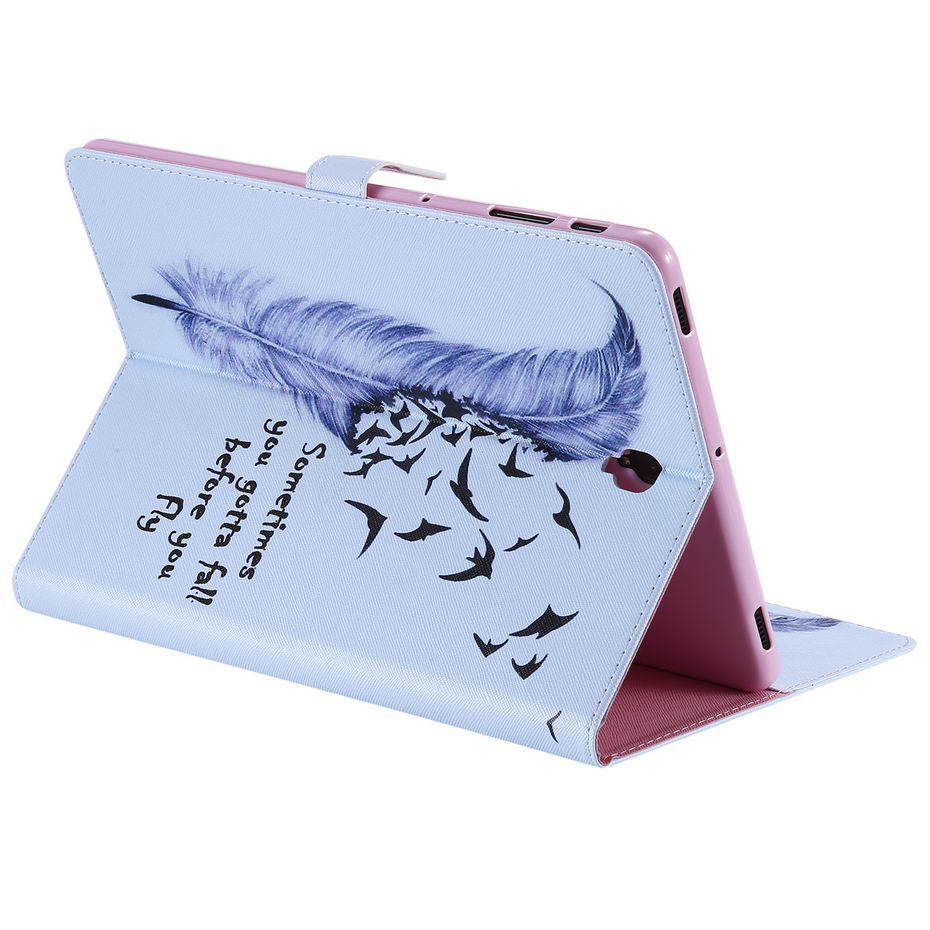 Case Samsung Galaxy Tab S4 10.5 T830 / T835 / T837 #เคสฝาพับหนัง PU พิมพ์ลายสวยงามน่ารักๆ