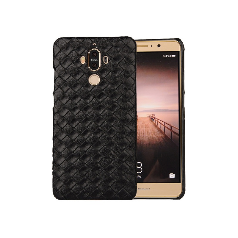 Case Huawei Mate 9 #เคสฝาหลังหนังเคลือบพลาสติกแข็ง