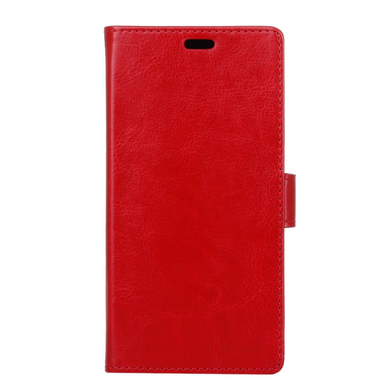 Case Asus Zenfone Live ZB501KL ฝาพับสไตล์กระเป๋าสตางค์หนัง PU ผิวหนังม้า
