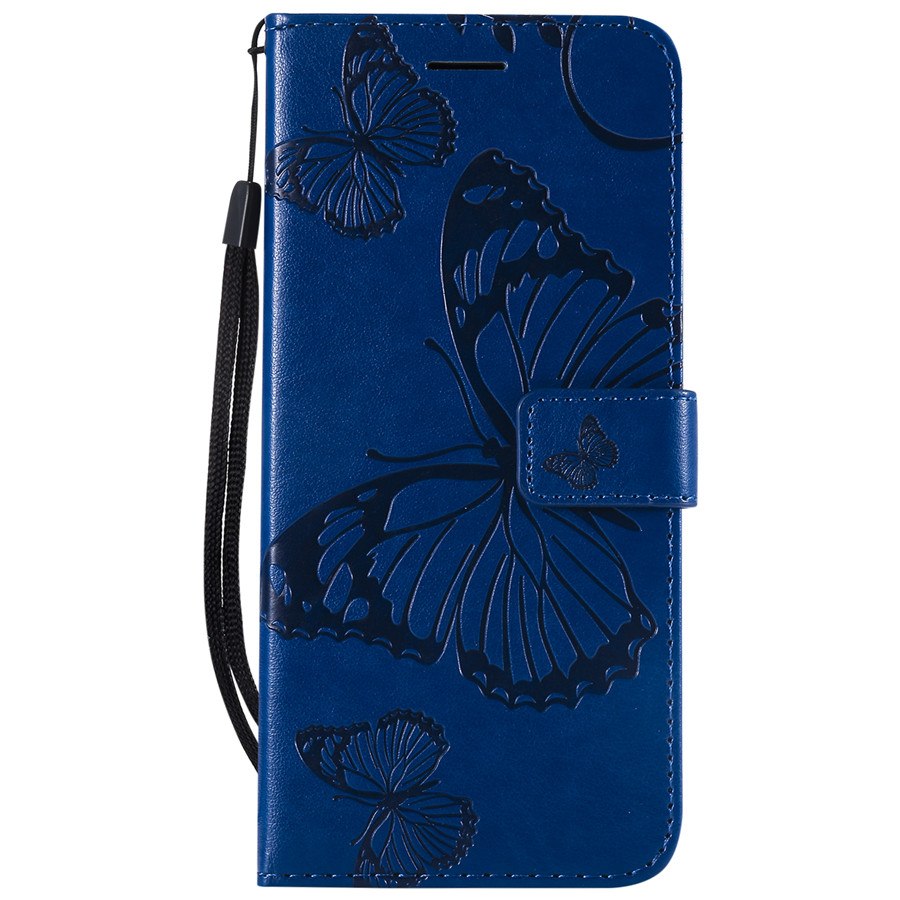 Case Huawei nova 3 #เคสฝาพับหนัง PU Imprint Butterflies Pattern สีสันสวยงามทันสมัย