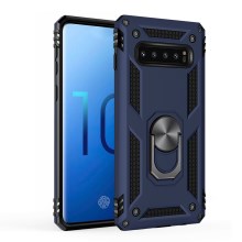 Case Samsung Galaxy S10 #เคสฝาหลัง Armor PC TPU Hybrid มีแหวนสวมนิ้วหมุนได้ 360 องศา