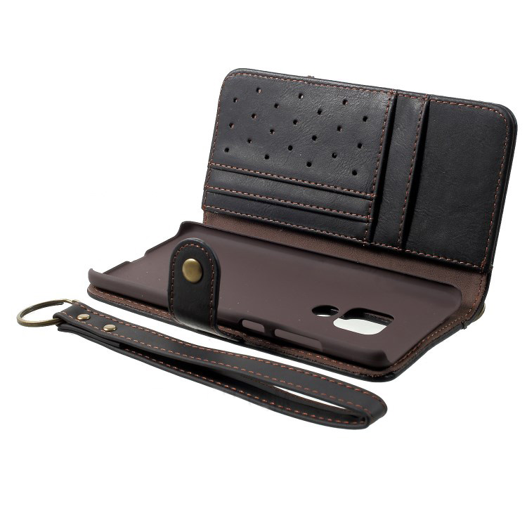 Case Huawei Mate 20 #เคสฝาพับแบบกระเป๋าสตางค์ Cowhide Leather Stand Wallet Stan