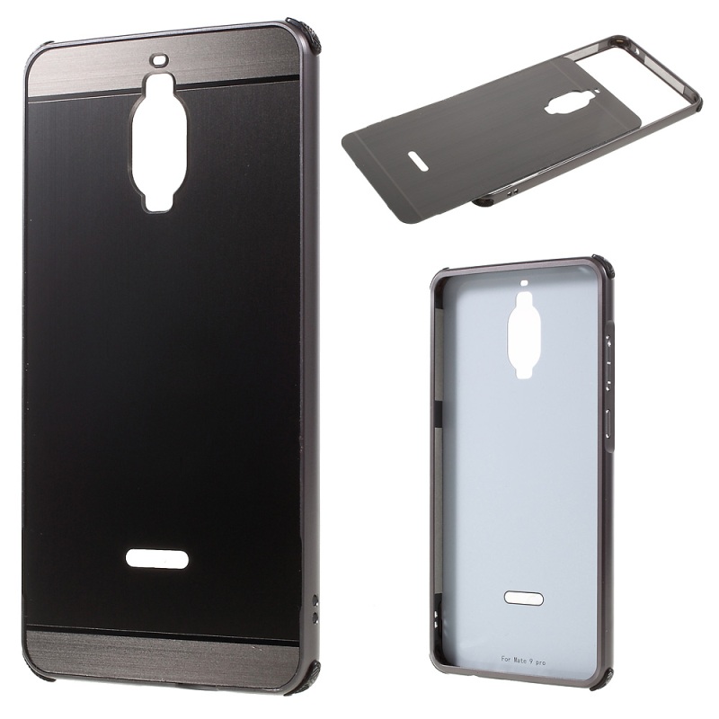 Case Huawei Mate 9 Pro #เคสกรอบอลูมิเนียม + ฝาหลังพลาสติกแข็งเลื่นสไลด์