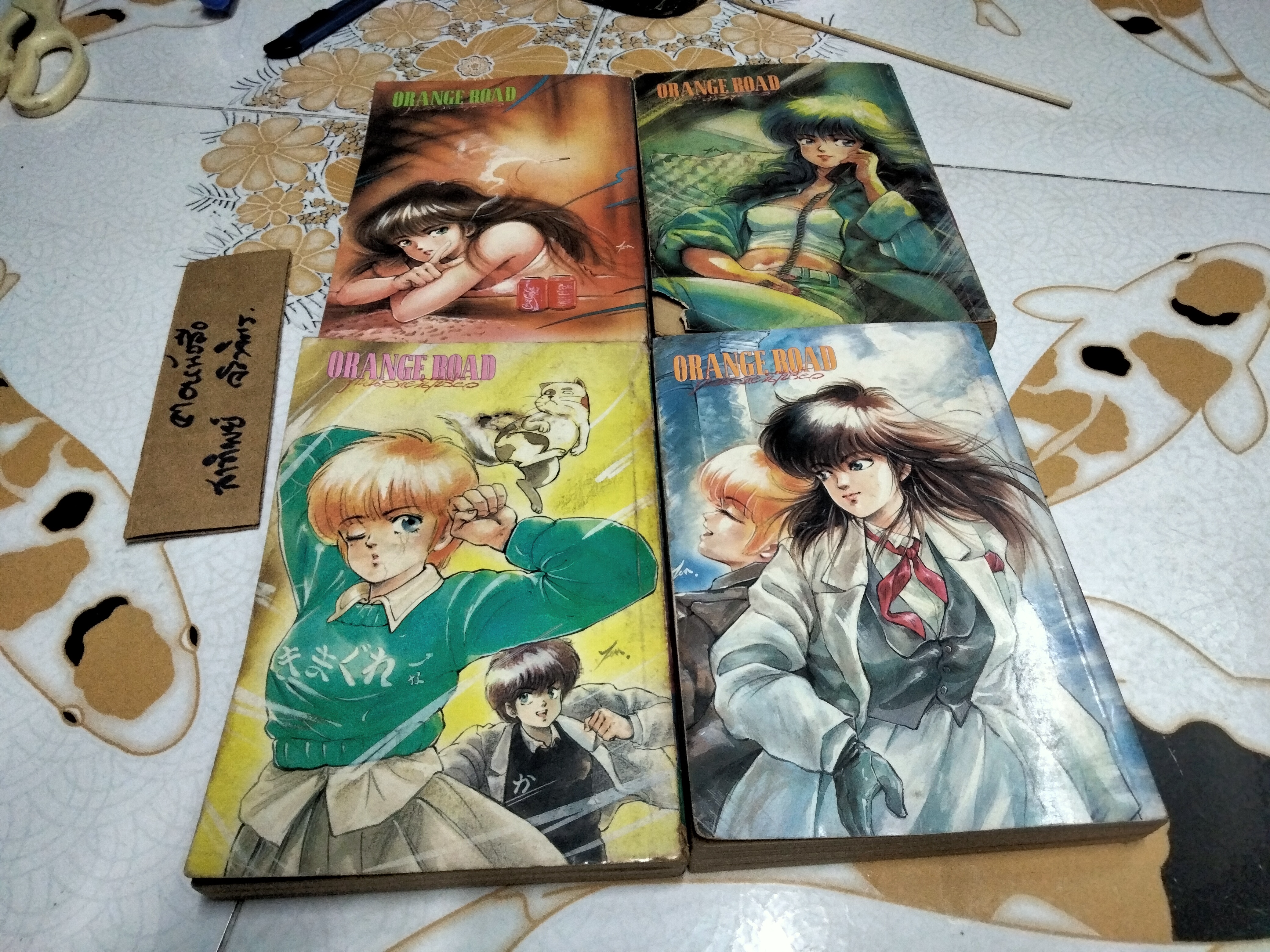Orange Road ถนนสายนี้เปรี้ยว (8 เล่มจบ) สนพ.วิบูลย์กิจ ฉบับพิมพ์ปี 1991 **สินค้าหมด**
