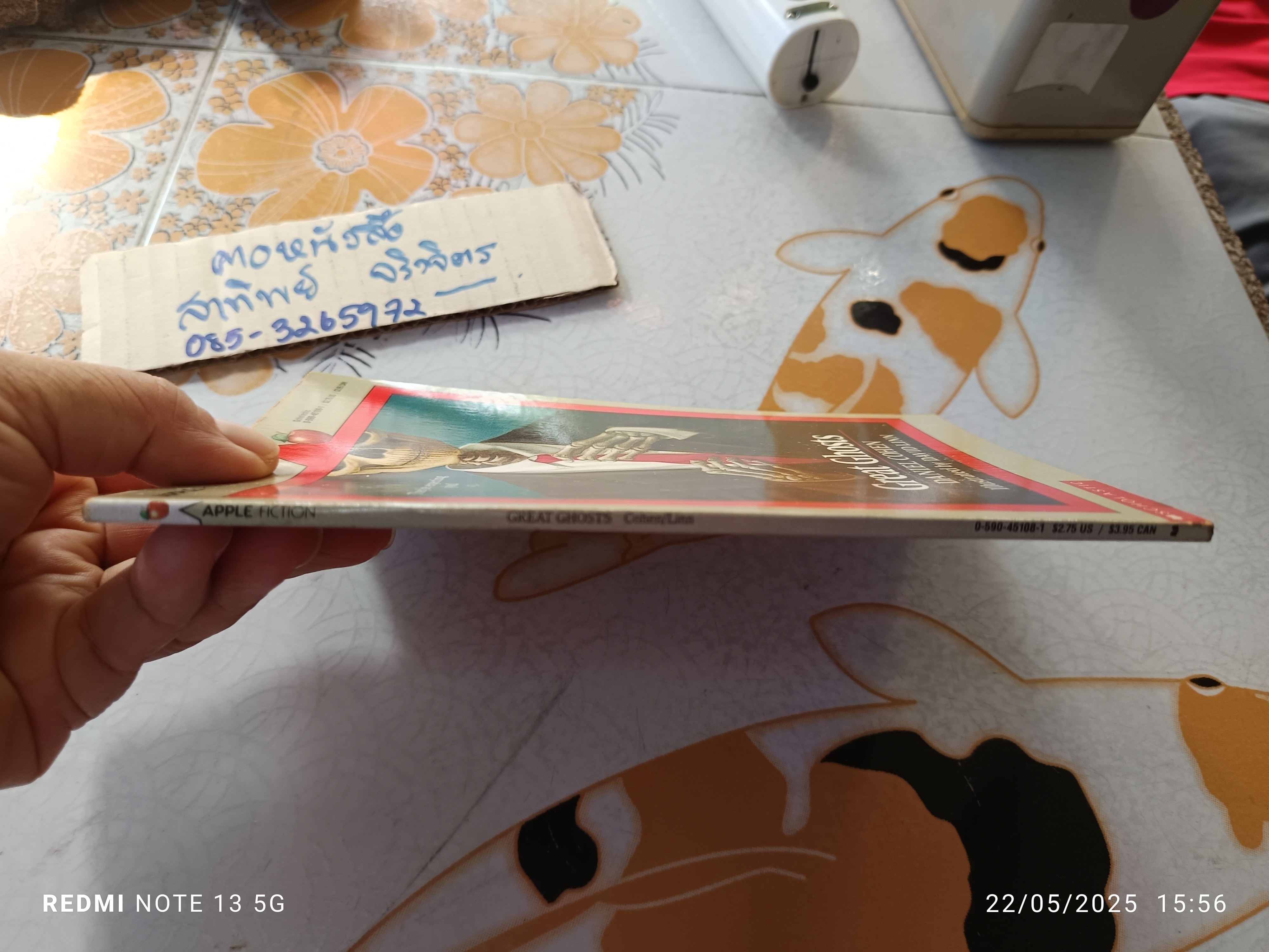 Great Ghosts โดย Daniel Cohen Apple Paperbacks 1991