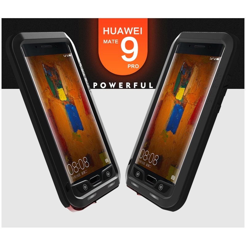 Case Huawei Mate 9 Pro/Mate 9 Porsche Design เคส LOVE MEI กรอบรับเบอร์กันฝุ่นแบบกันน้ำได้ดี