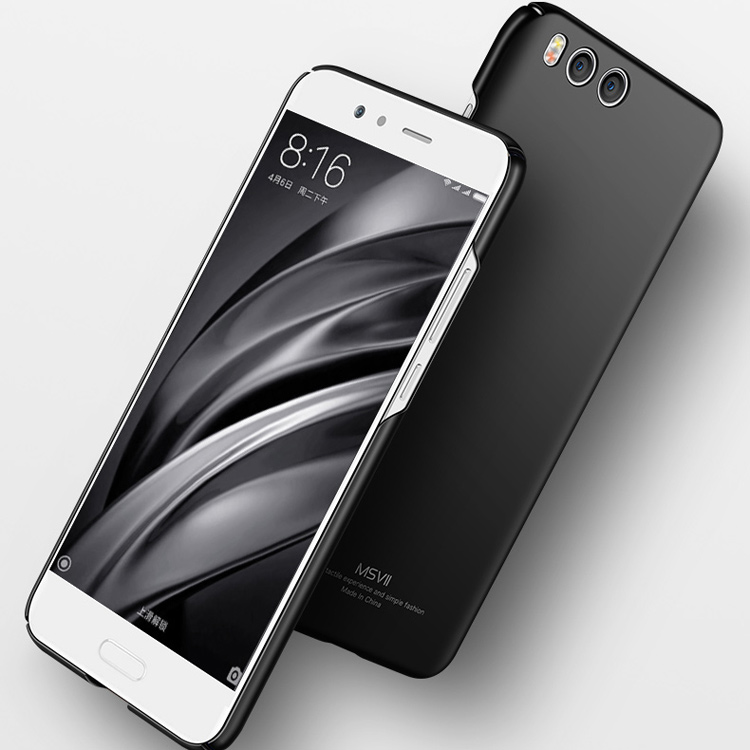 Case Xiaomi Mi 6 #เคสฝาหลังพลาสติกแข็งกันกระแทก MSVII บางเฉียบคุณภาพดี