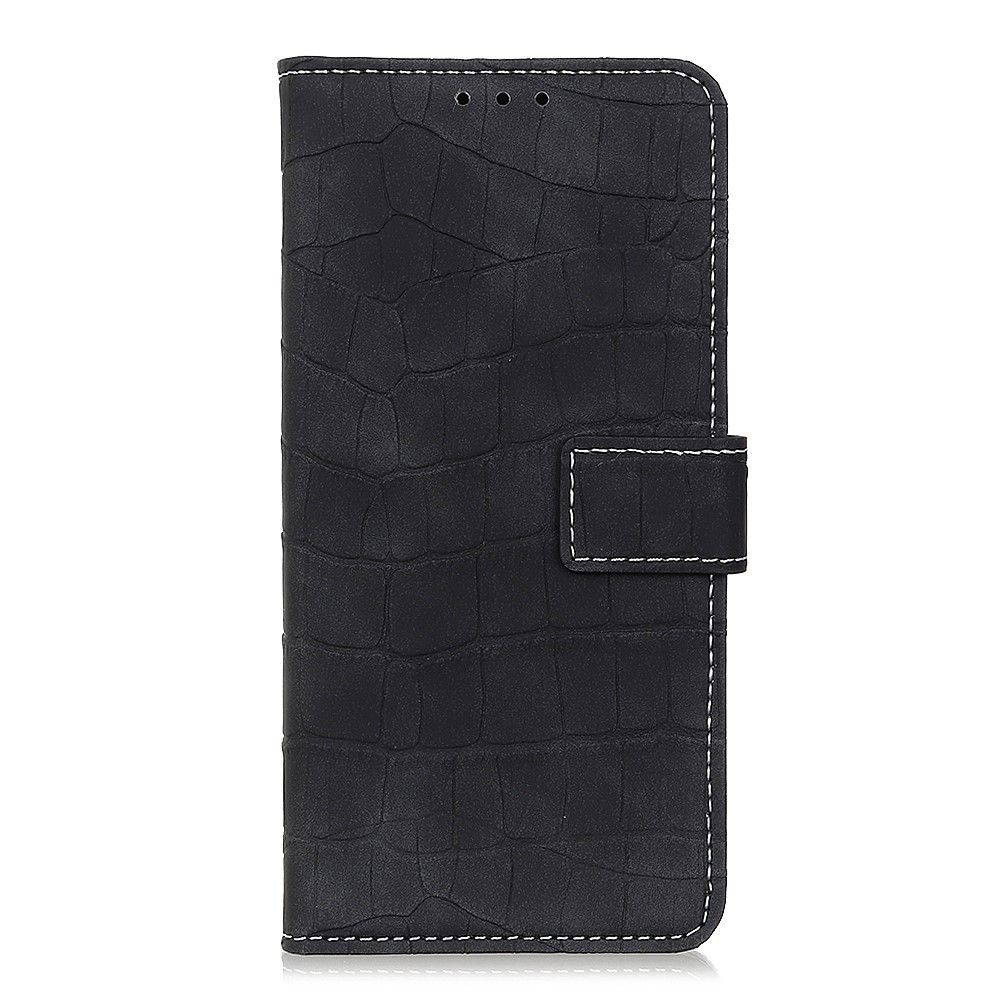 Case OPPO A9 (2020)/A5 (2020) #เคสฝาพับหนัง PU ลายหนังจระเข้แบบกระเป๋าสตางค์ Crocodile Texture PU Leather Stand Wallet