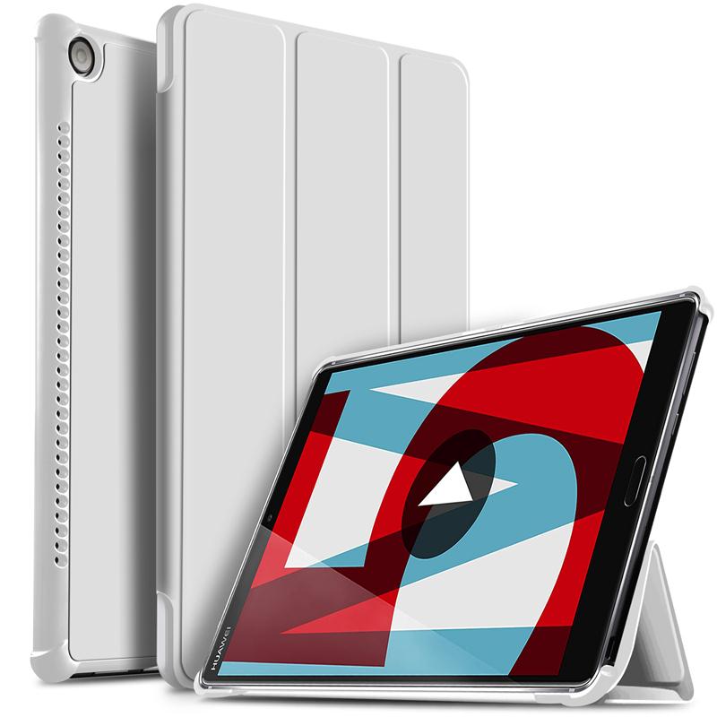 Case Huawei MediaPad M5 Pro 10.8 นิ้ว หนัง PU #เคสฝาพับแบบ 3 พับ Tri-fold Stand Smart Leather
