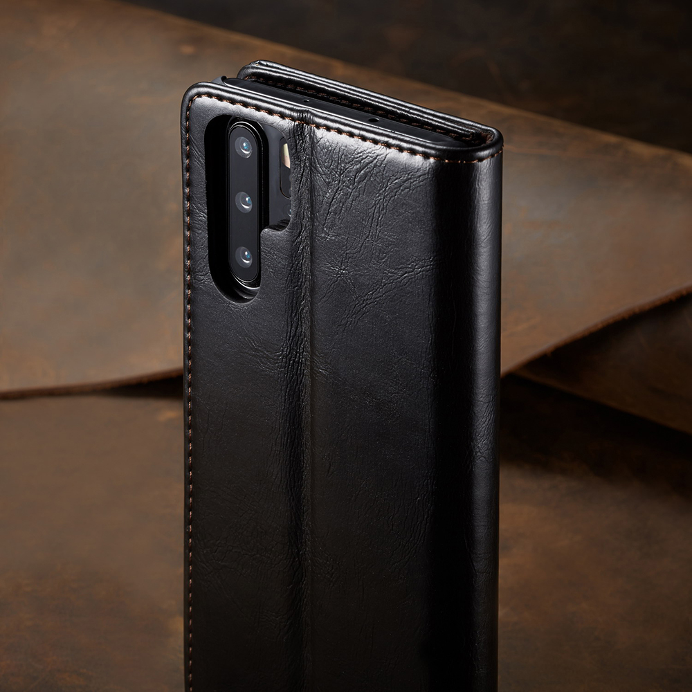 Case Huawei P30 Pro #เคสฝาพับหนัง PU ผิวมัน CASEME Oil Wax PU Leather Cover Business Flip