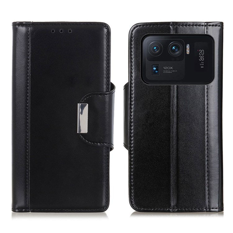 เคส Xiaomi Mi 11 Ultra #เคสฝาพับหนัง PU แบบกระเป๋าสตางค์ 3 Card Slots