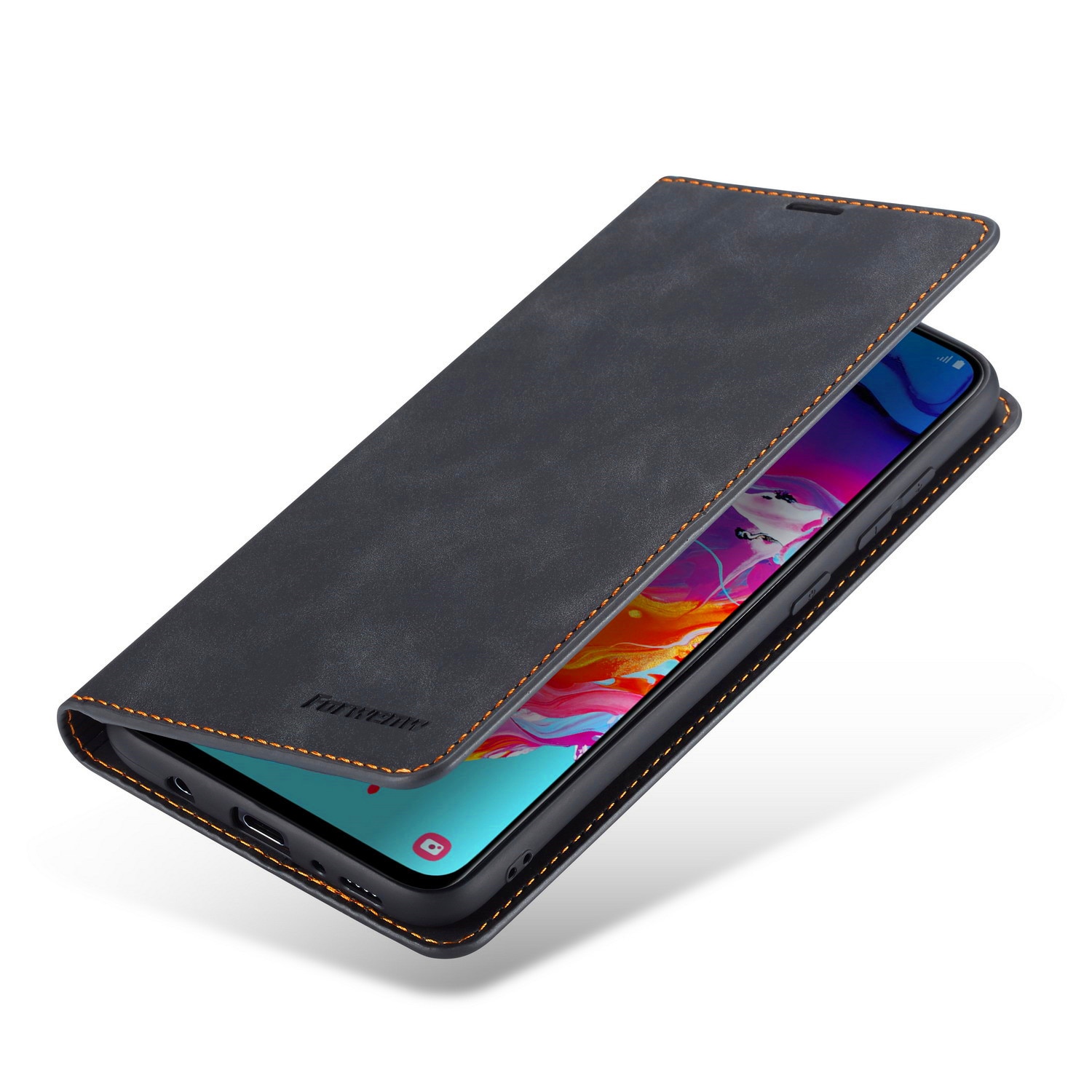 Case iPhone 13 Pro Max#เคสฝาพับแบบกระเป๋าสตางค์ FORWENW Leather Wallet Case