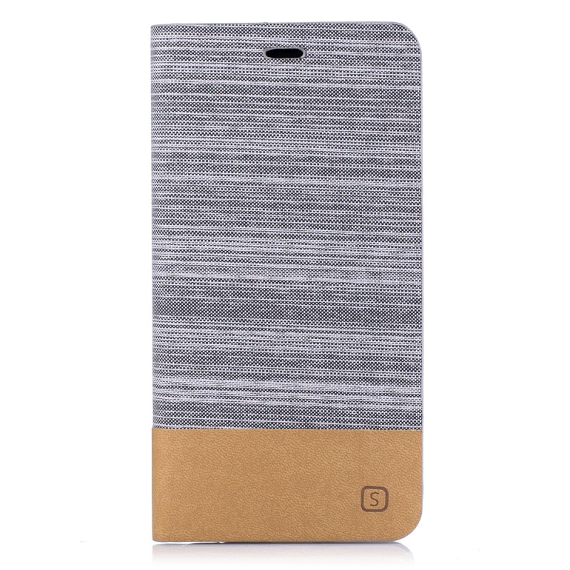 Case Asus Zenfone 3 MAX ZC520TL เคสหนังฝาพับ Bi-color Canvas Flip Leather Card Holder Case