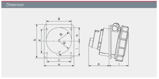 ตู้เพาเวอร์ปลั๊ก ตู้ไฟชั่วคราว สำหรับไซต์ก่อสร้าง ปั๊มน้ำมัน นอกอาคาร ปลั๊กเมีย 2P+E (3 ขา) กันน้ำ 6 ชุด เต้ารับกราวด์คู่ 1 ชุด เมนเบรคเกอร์ 2P50A ใช้งานง่าย