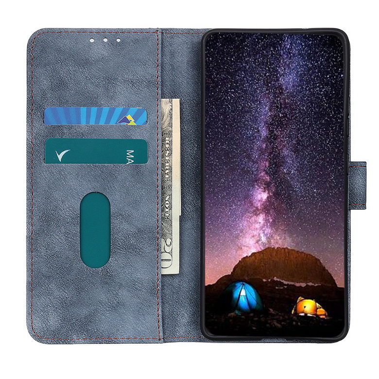 Case OPPO A15#เคสฝาพับหนัง PU สไตล์ Vintage คุณภาพดี