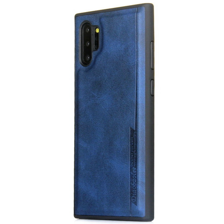 เคส Samsung Galaxy Note 10+ #เคสแบบฝาหลังผิวเคลือบ PU Leather Coated TPU