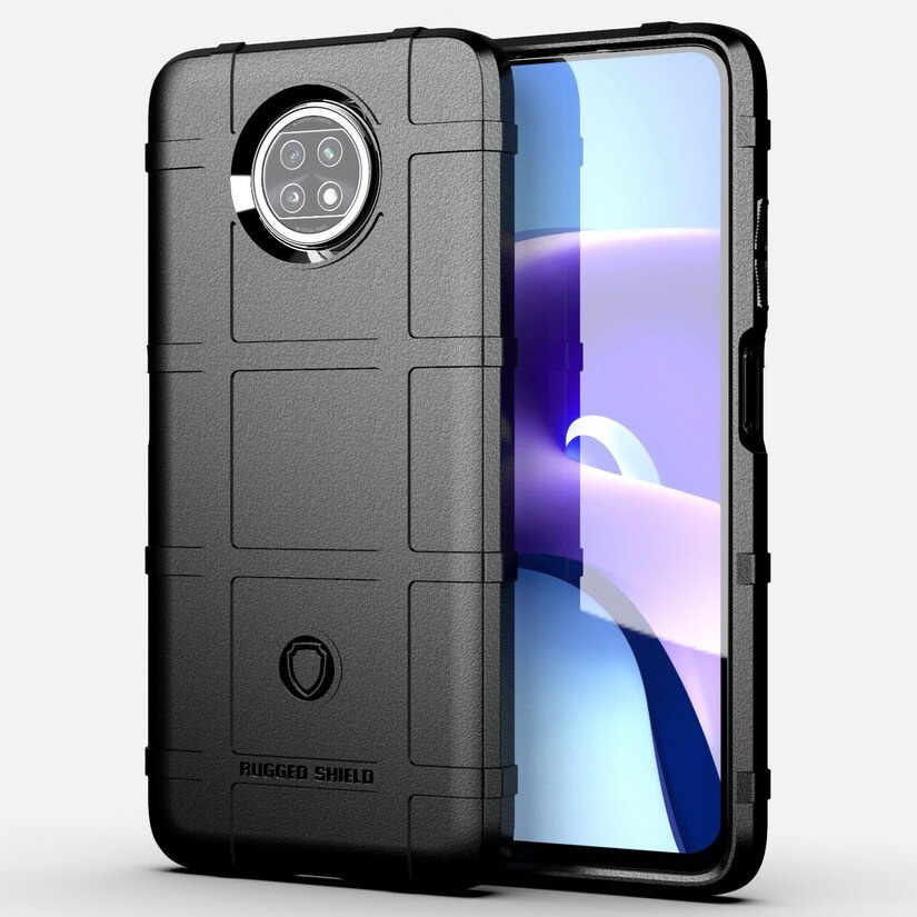 Case Redmi Note 9T 5G #เคสฝาหลัง Rugged Shield Series Soft Silicone Shock Absorption Matte กันกระแทก