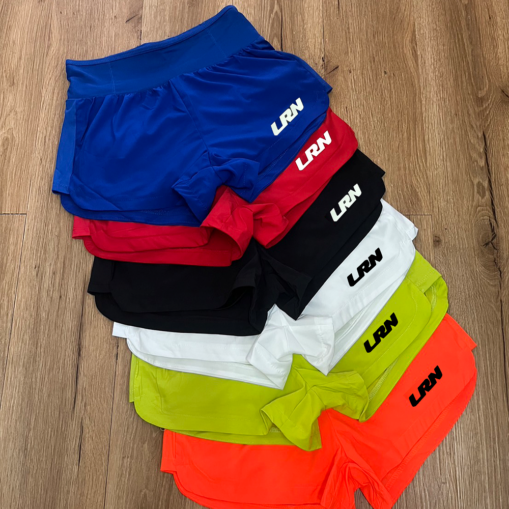 กางเกงวิ่งเทรล 2.5" ผู้หญิง กางเกงวิ่งมาราธอนผู้หญิง มีกระเป๋าใส่ของได้รอบเอว (G16)