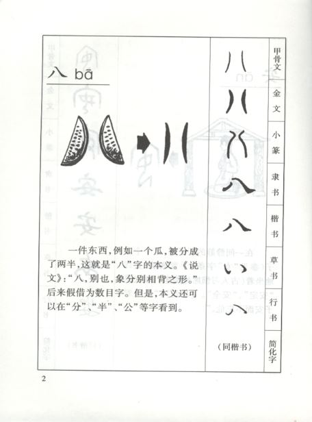 หนังสือภาษาจีน Tracing the Roots of Chinese Characters: 500 Cases (พิมพ์ครั้งที่ 2) 汉字演变五百例（第2版）