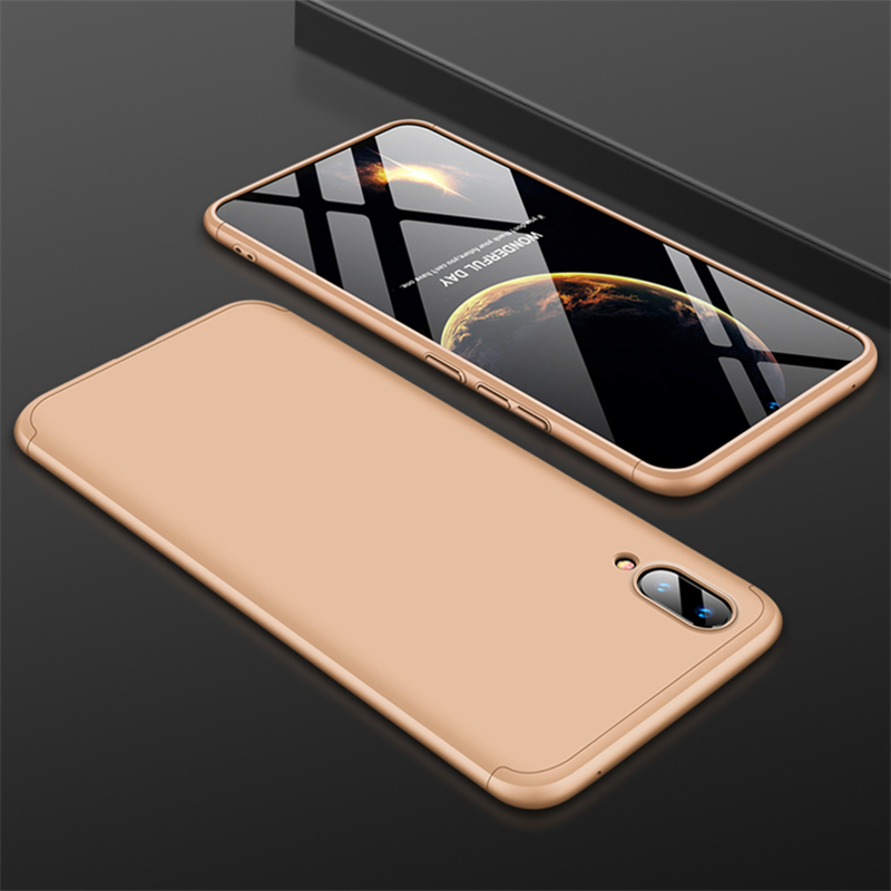 Case vivo V11 / V11 Pro #เคสฝาหลังพลาสติกแข็ง Detachable All-wrapped Matte แยกชิ้นได้