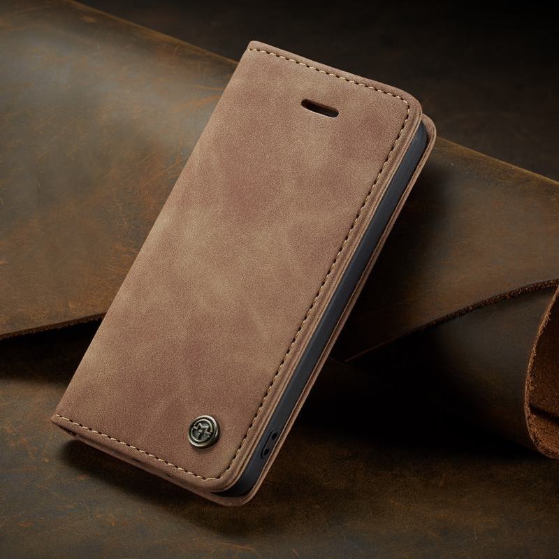 Case OPPO Reno 8z 5G #เคสฝาพับ สไตล์ย้อนหนัง PU มีช่องเสียบการ์ด