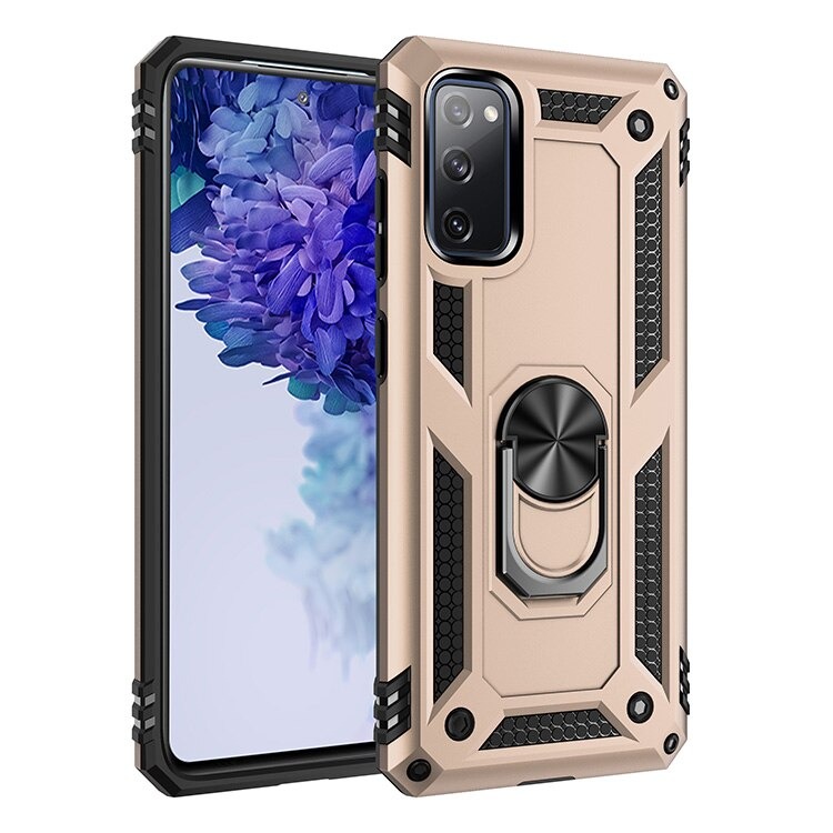 Case Samsung Galaxy S20 FE / S20 FE 5G #เคสฝาหลัง Hybrid TPU+PC มีแหวนสวมนิ้ว