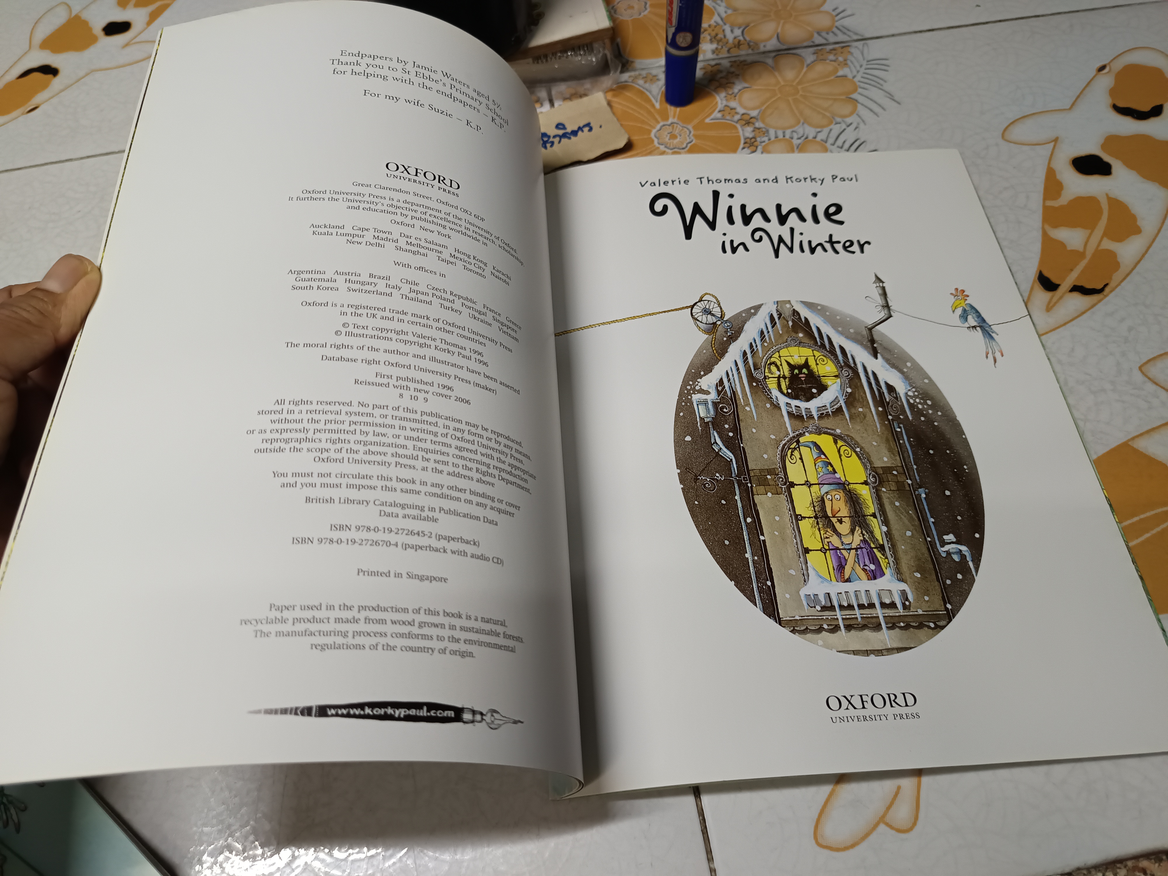 Winnie in Winter, Winnie the Witch Series