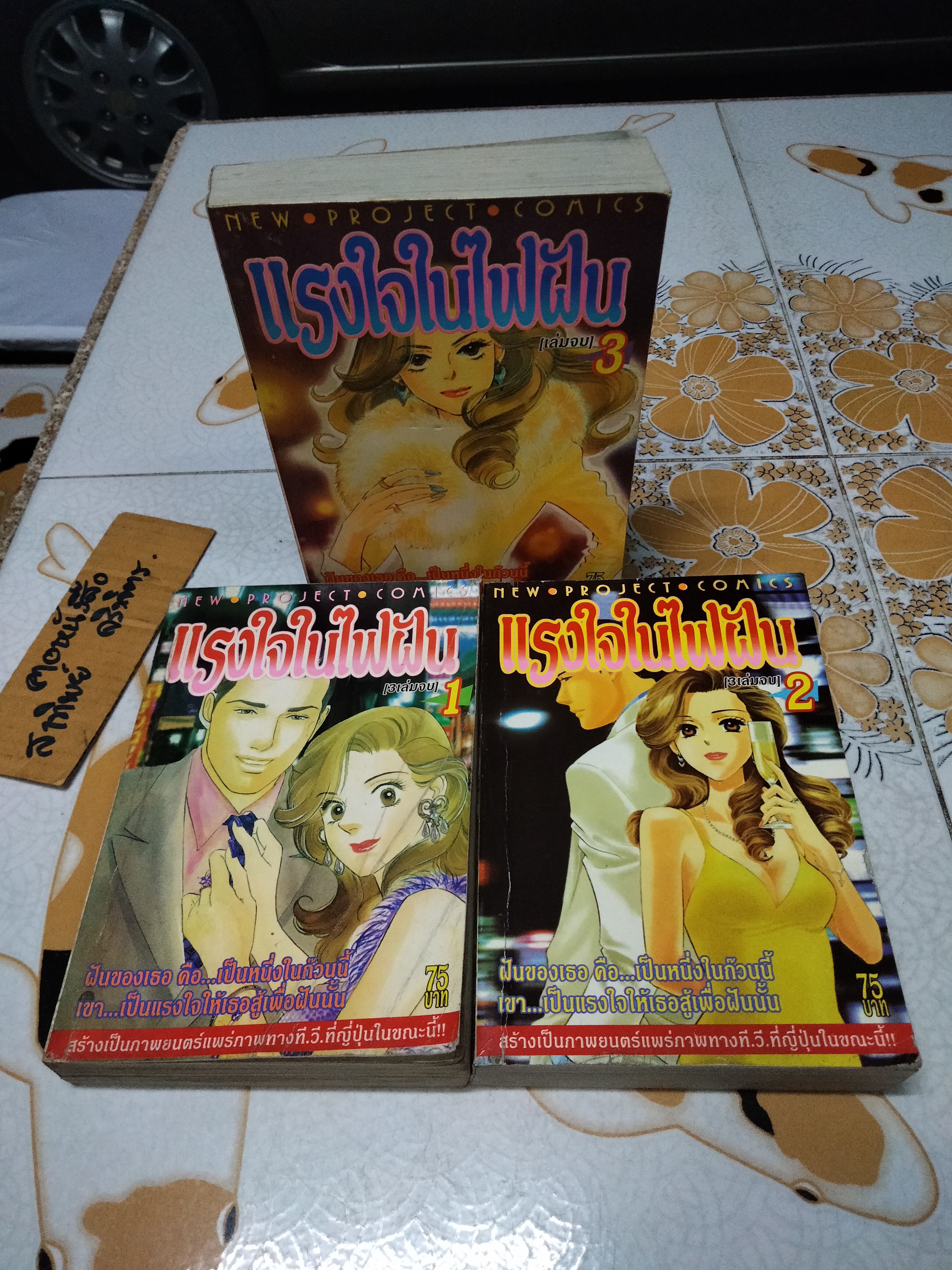 แรงใจในไฟฝัน (3 เล่มจบ - New Project Comics)